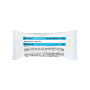 Aluderm® enkeltmannspakke liten 3m x 6 cm