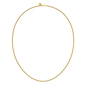 Tinsel Thin Necklace Gold