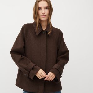 TARY-M SHORT WOOL COAT