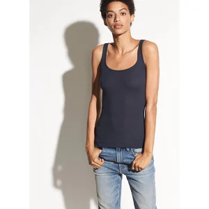 Scoop Neck Tank Coastal Blue