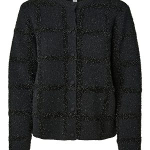 YASCASTI LUREX KNIT CARDIGAN