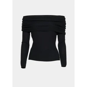 Delphine Merino Top Black